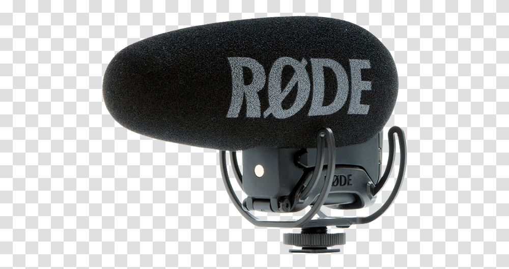 Rode Videomic Pro Plus Rode Videomic Pro Plus Microphone, Helmet, Clothing, Apparel, Electronics Transparent Png