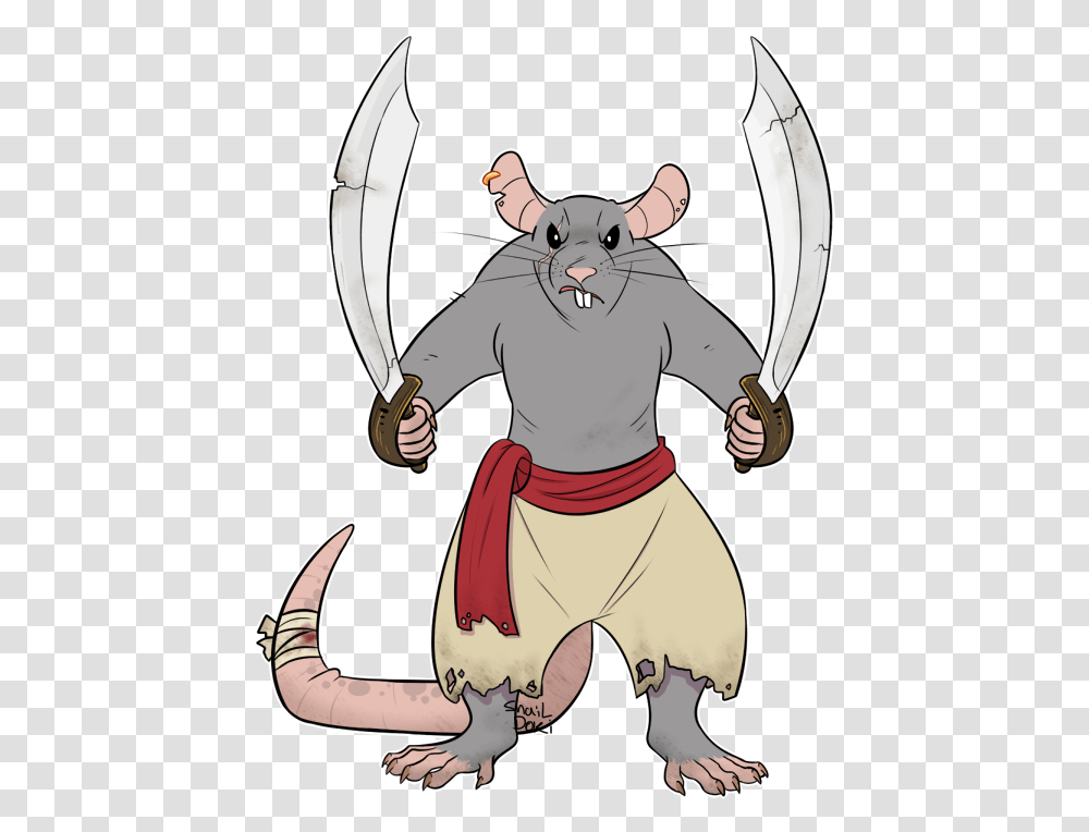 Rodent Clipart Evil Rat Cartoon, Horse, Mammal, Animal, Armor Transparent Png