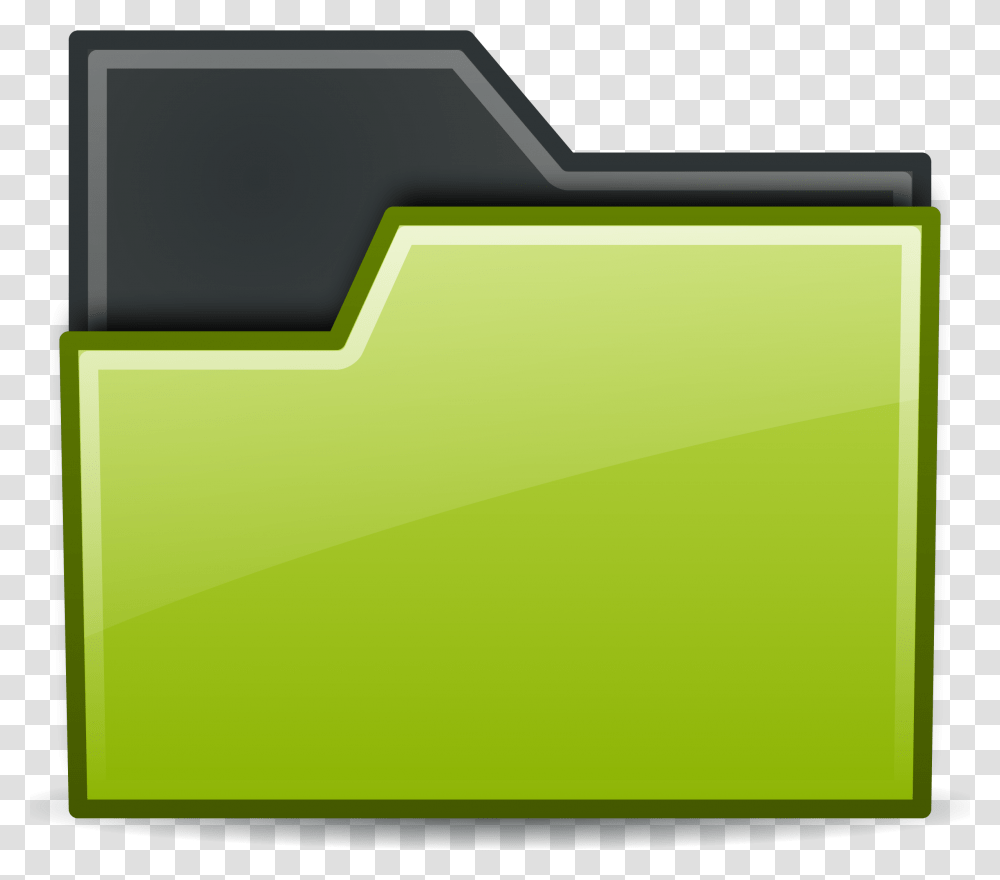 Rodentia Icons Green Icon, File Binder, File Folder, Box, Electronics Transparent Png