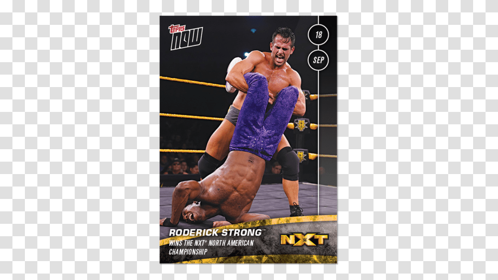 Roderick Strong Wins The Nxt North American Championship Wwe Nxt, Person, Human, Sport, Sports Transparent Png
