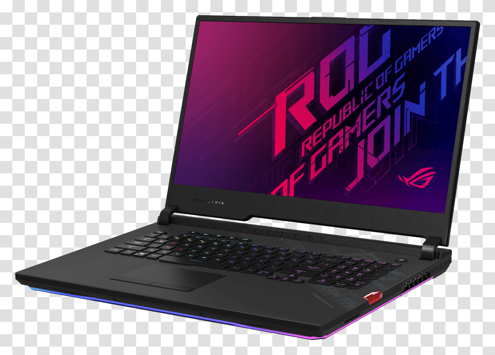 Rog Launches Premium Strix Scar 17 Gaming Laptop Asus Rog Strix G732, Pc, Computer, Electronics, Computer Keyboard Transparent Png