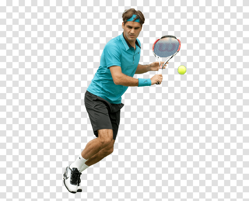 Roger Federer Clipart, Person, Human, Tennis Racket, Sport Transparent Png
