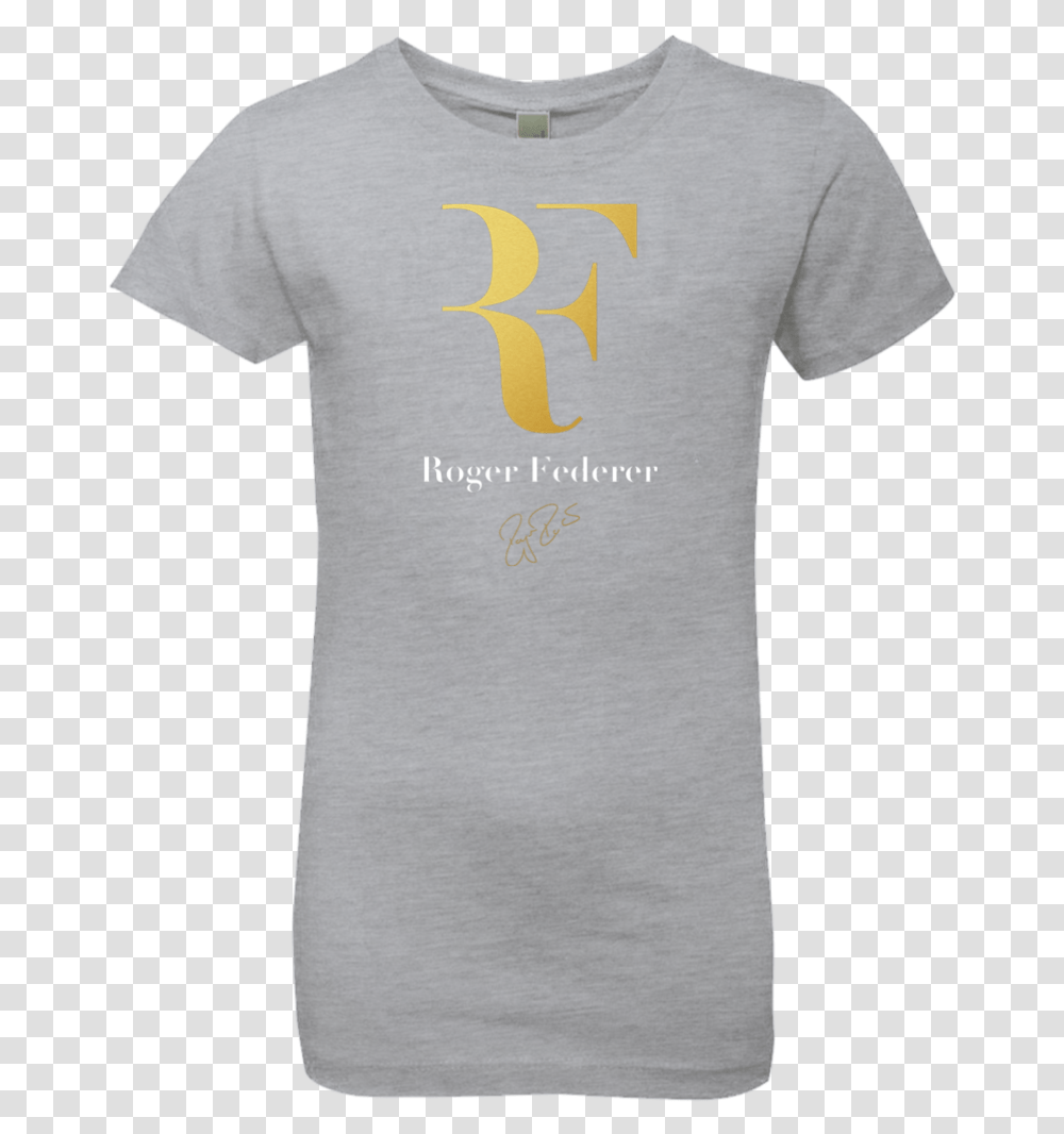 Roger Federer Girls Active Shirt, Apparel, T-Shirt Transparent Png