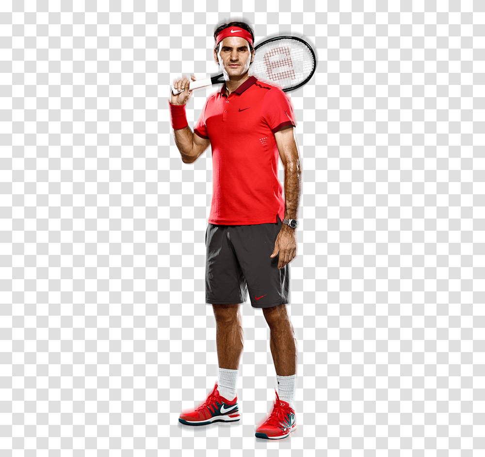 Roger Federer, Shorts, Person, Man Transparent Png