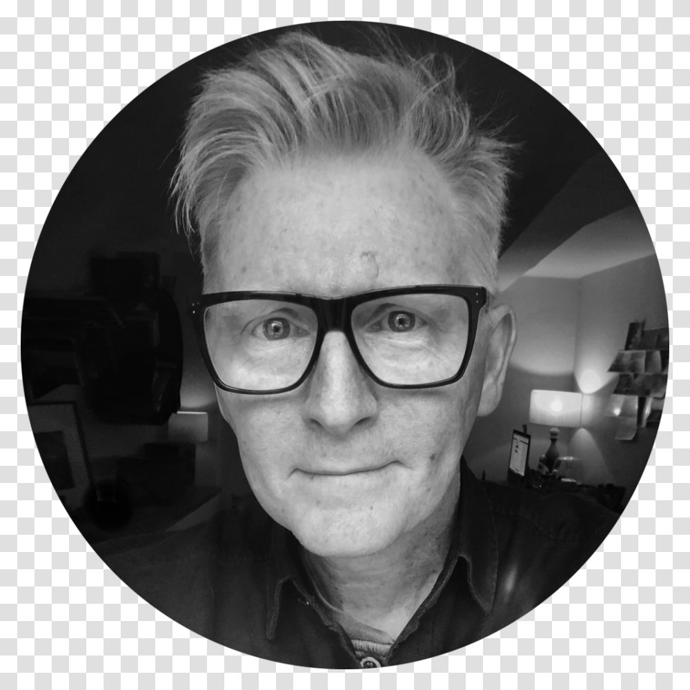 Roger Profile Oct 2019 Bw Stephen King Photo, Glasses, Accessories, Accessory, Person Transparent Png