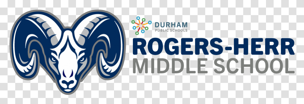Rogers Herr Middle School Ramsay High School Logo, Trademark, Face Transparent Png