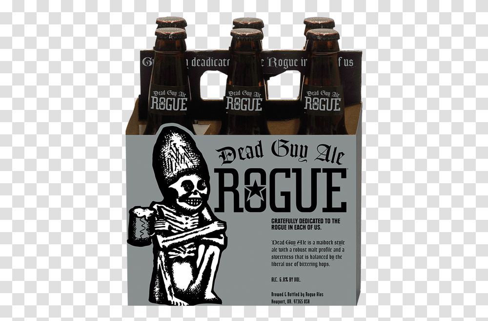 Rogue Dead Guy Rogue Dead Guy Ale, Poster, Advertisement, Person, Human Transparent Png