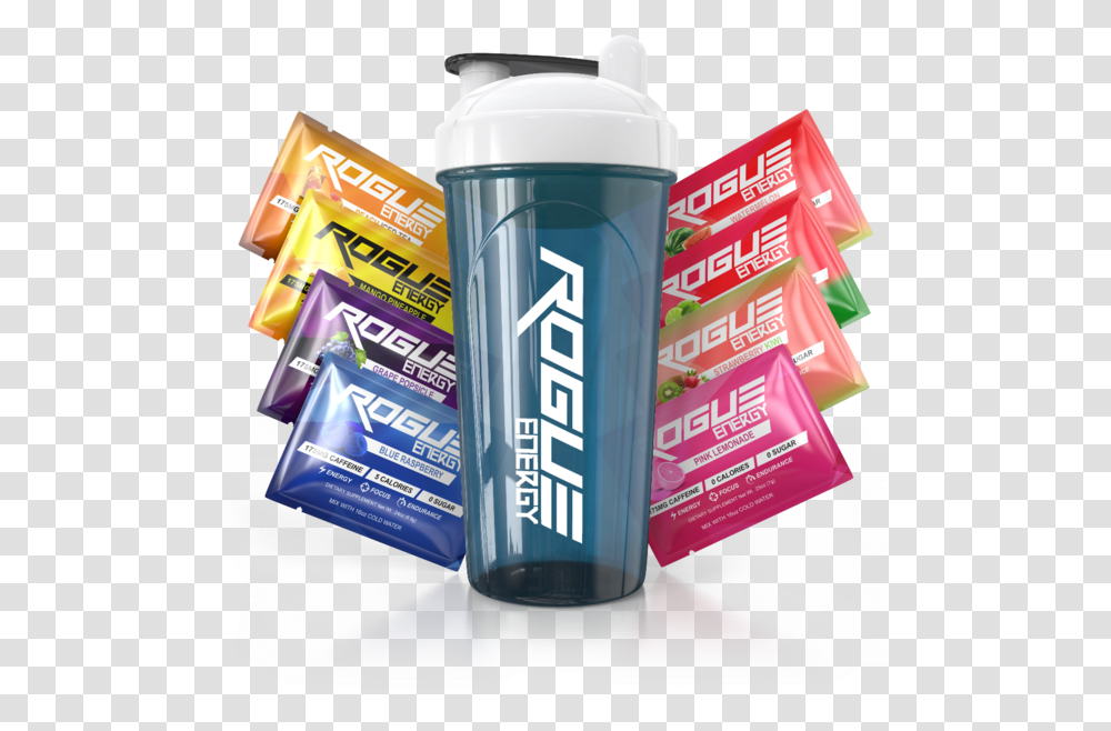Rogue Energy Best Gaming Energy Drink Water Bottle, Shaker Transparent Png