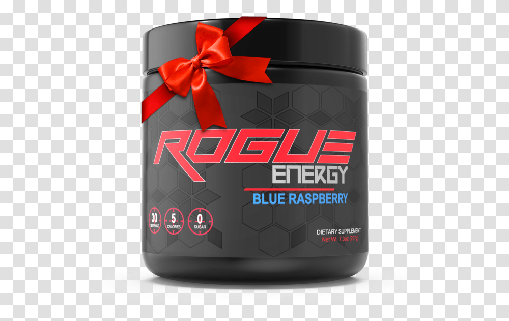 Rogue Energy Tub Blue Raspberry Rogue Energy, Bottle, Cosmetics, Gift Transparent Png