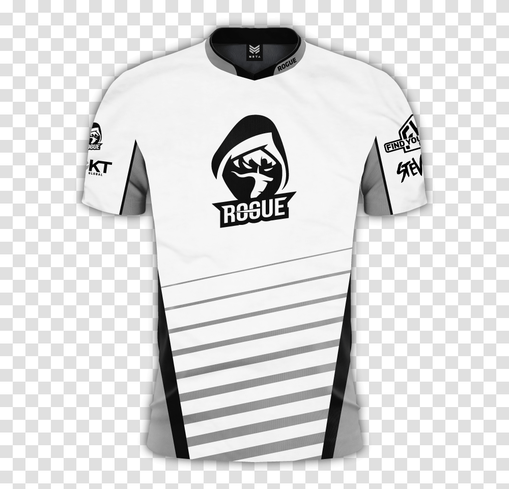 Rogue Jersey 2019 Jersey Gaming Retro, Clothing, Apparel, Shirt, T-Shirt Transparent Png