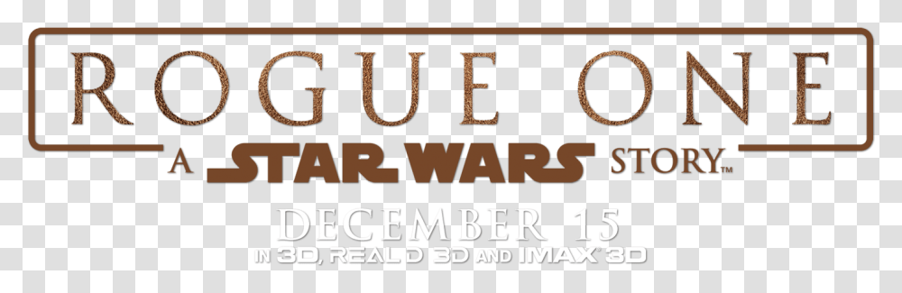 Rogue One A Star Wars Story Logo, Alphabet, Word, Label Transparent Png
