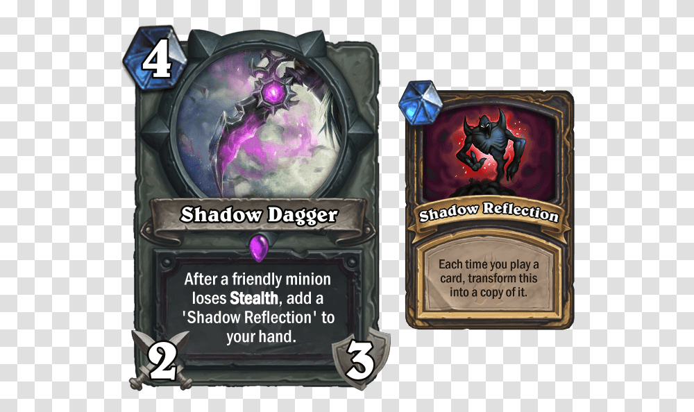 Rogue Shadow Reflection Hearthstone, World Of Warcraft, Overwatch, Legend Of Zelda, Halo Transparent Png