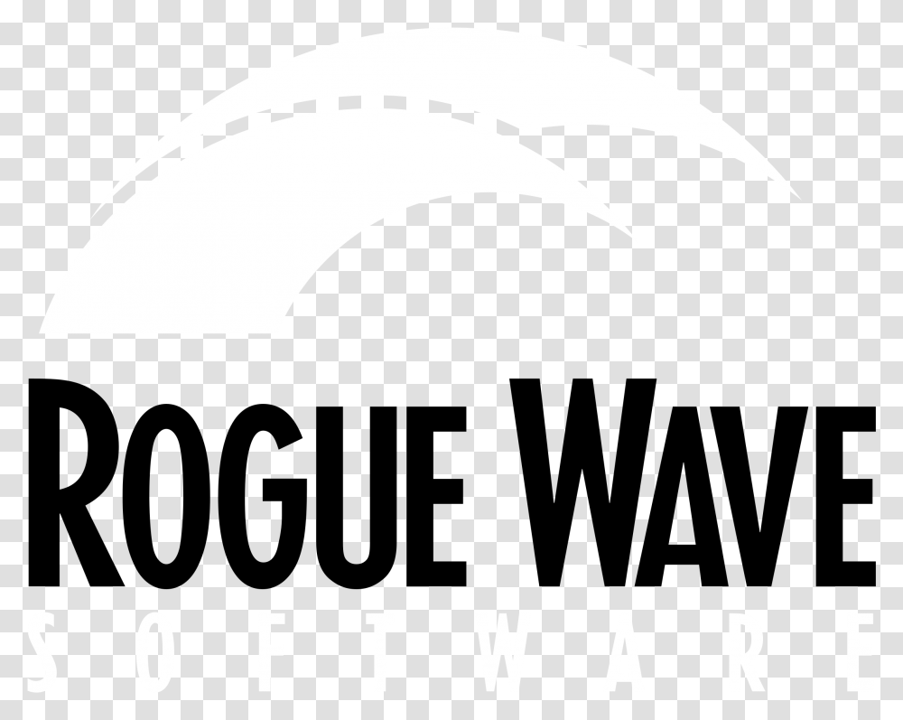 Rogue Wave Software Logo Black And White Rogue Wave Software, Vehicle, Transportation Transparent Png