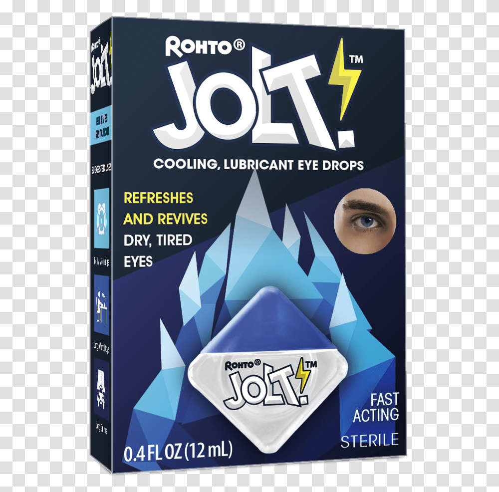 Rohto Jolt, Poster, Advertisement, Flyer, Paper Transparent Png