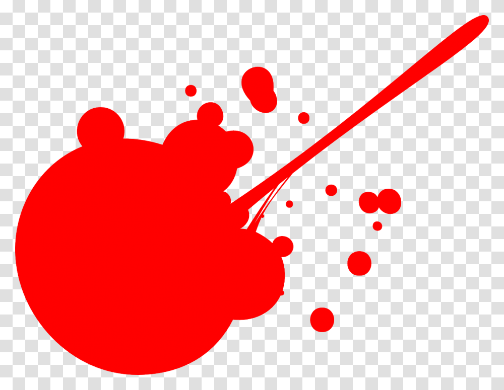 Rojo Colores Pinceladas Salpicaduras Pinta Tinta Paint Splat Background, Stain Transparent Png