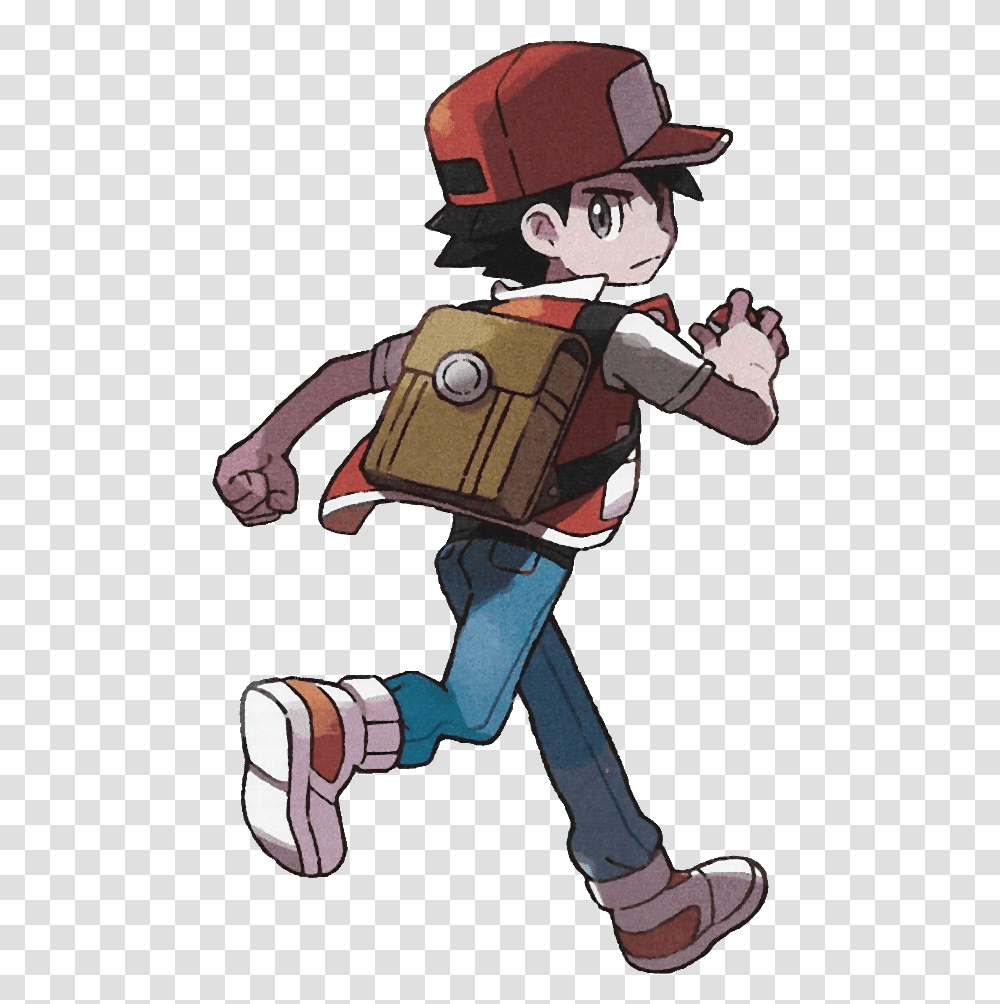 Rojo Pokemon Lets Go Red, Person, Helmet, Sweets Transparent Png