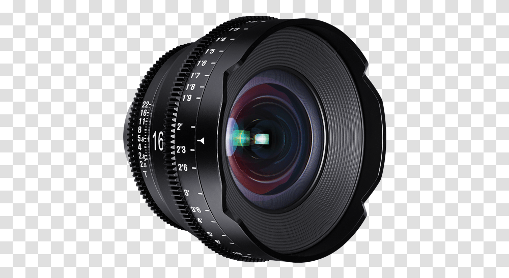 Rokinon Xeen 16mm T2.6 Professional Cine Lens For Canon, Camera Lens, Electronics Transparent Png