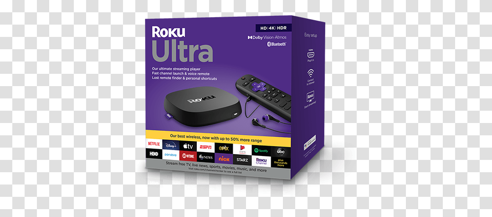 Roku 4 Tv, Electronics, Remote Control, Hardware, Mouse Transparent Png