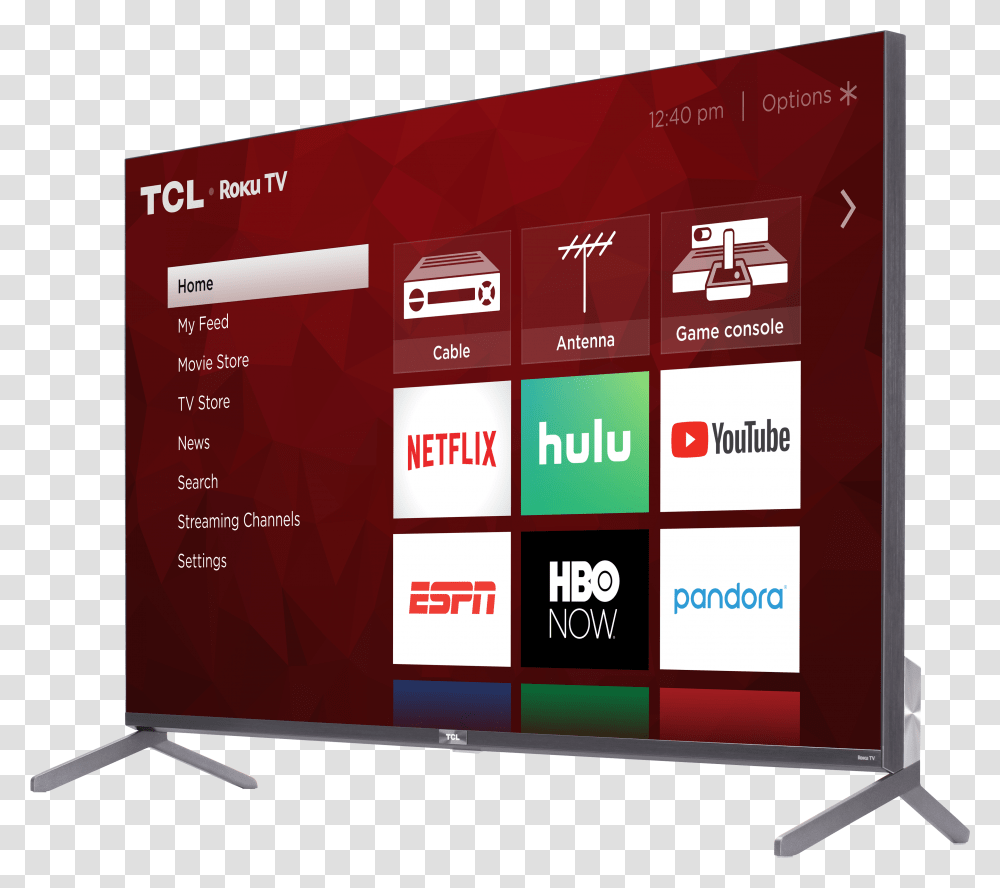 Roku 50 Inch Tv, Monitor, Screen, Electronics, Display Transparent Png