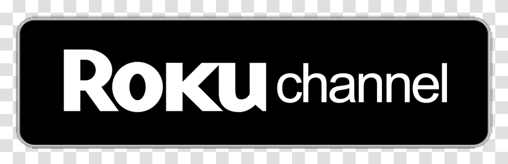 Roku Channel Black And White, Word, Label, Alphabet Transparent Png