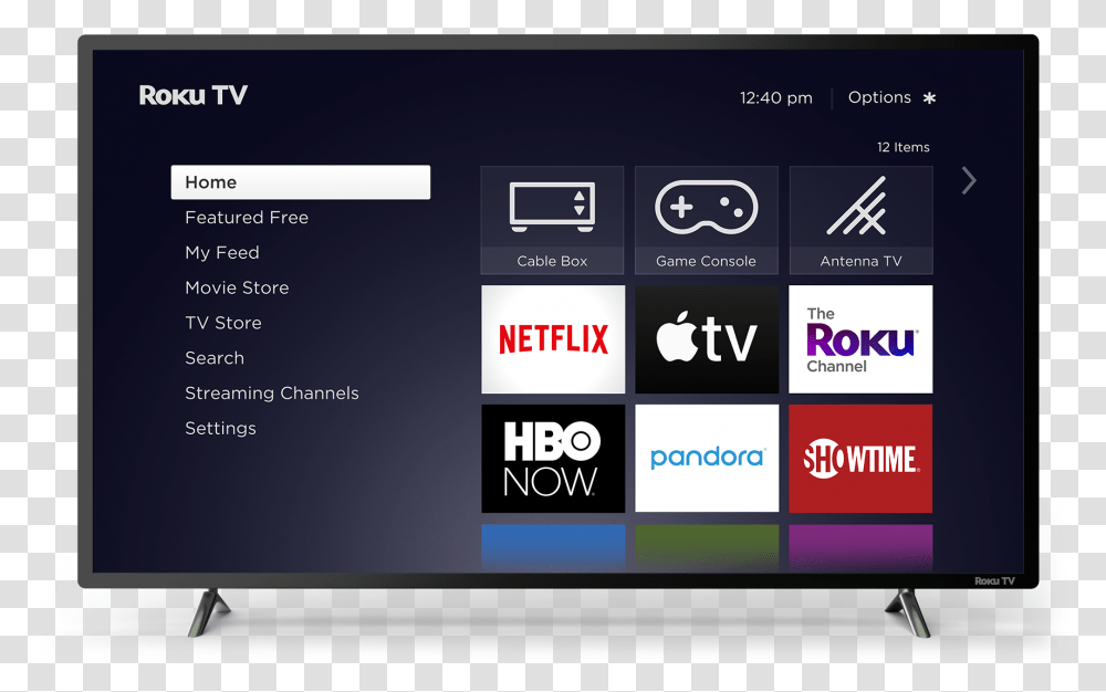 Roku Tv, Monitor, Screen, Electronics, Display Transparent Png