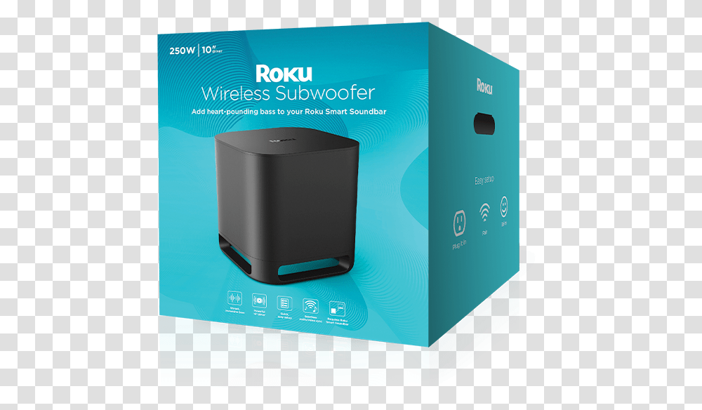 Roku Wireless Subwoofer, Computer, Electronics, Hardware, Computer Hardware Transparent Png