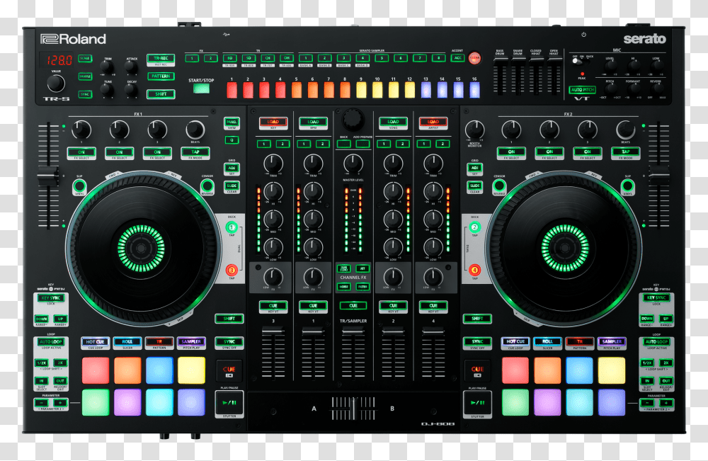 Roland Dj, Stereo, Electronics, Studio, Amplifier Transparent Png