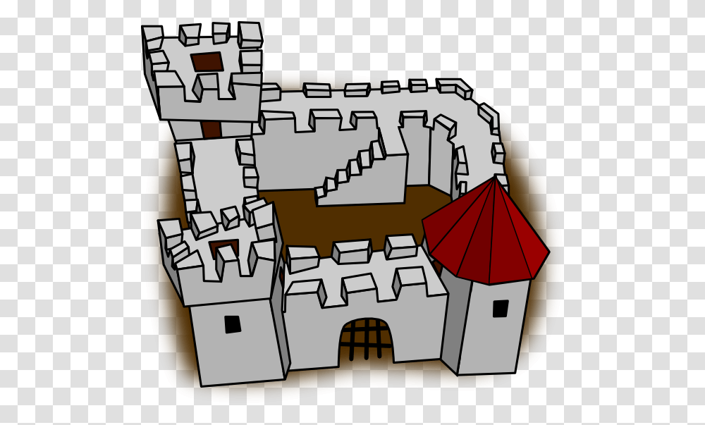 Role Playing Map Castle Clip Art, Architecture, Building, Fort, Minecraft Transparent Png
