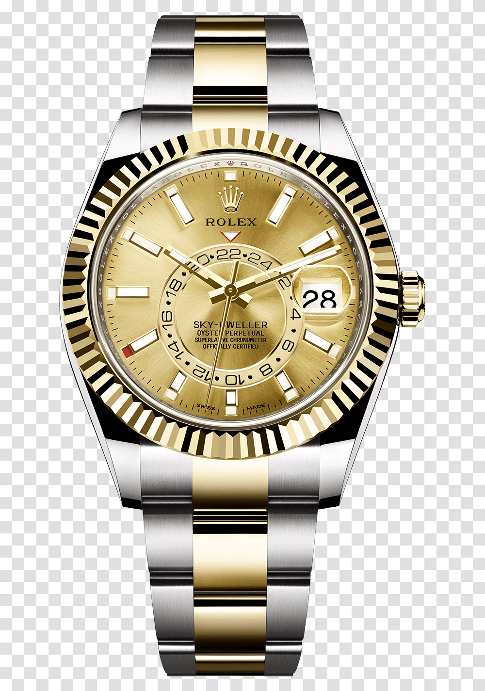 Rolex 0001 Rolex Oyster Day Just Perpetual, Wristwatch, Clock Tower, Architecture, Building Transparent Png