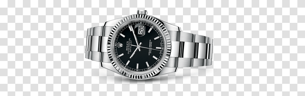 Rolex Date Just, Wristwatch Transparent Png