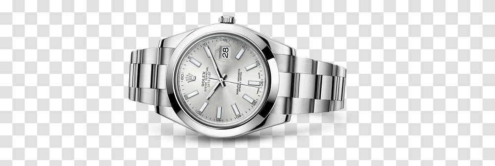Rolex Date Just, Wristwatch Transparent Png