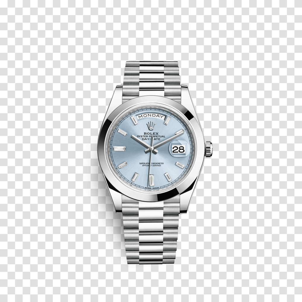 Rolex Day Date Watch Platinum, Wristwatch Transparent Png