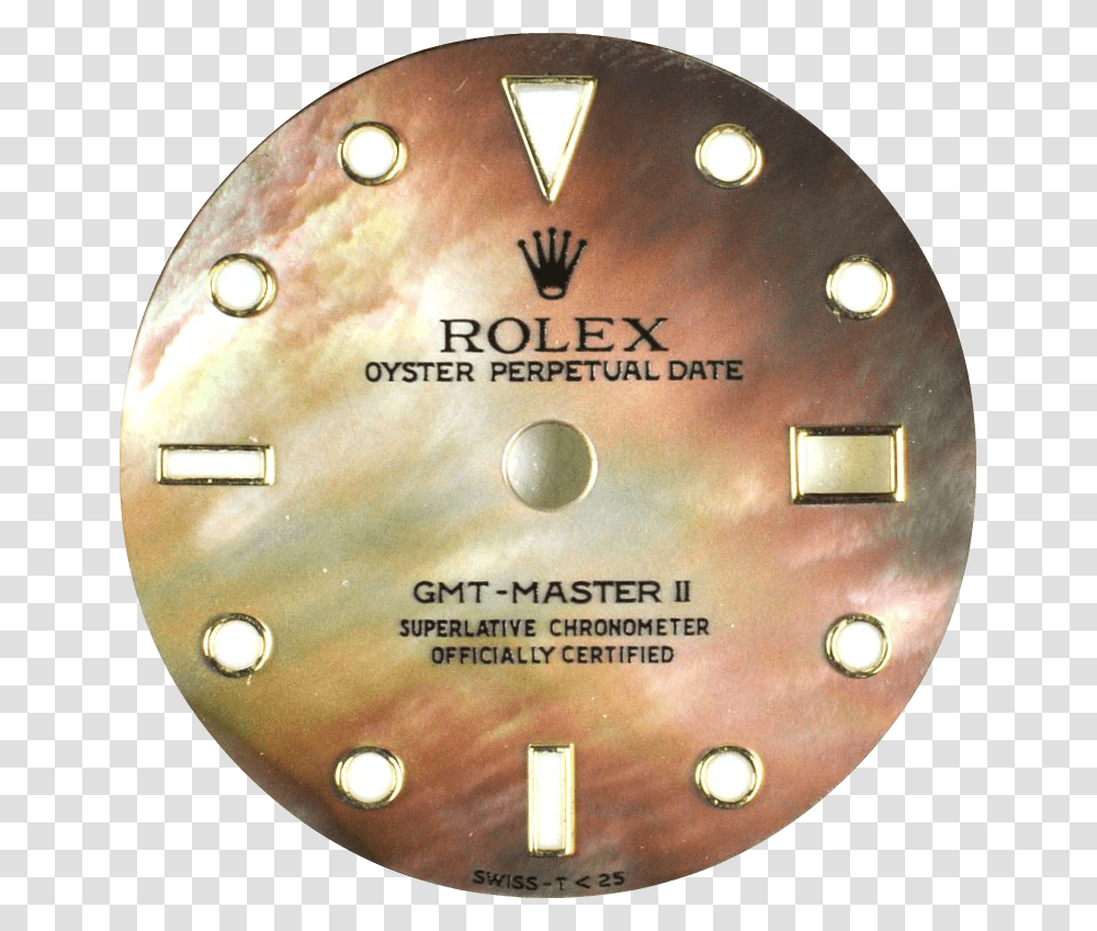Rolex Face Rolex Gmt Master Mother Of Pearl Dial, Electronics, Disk, Clock Tower, Architecture Transparent Png