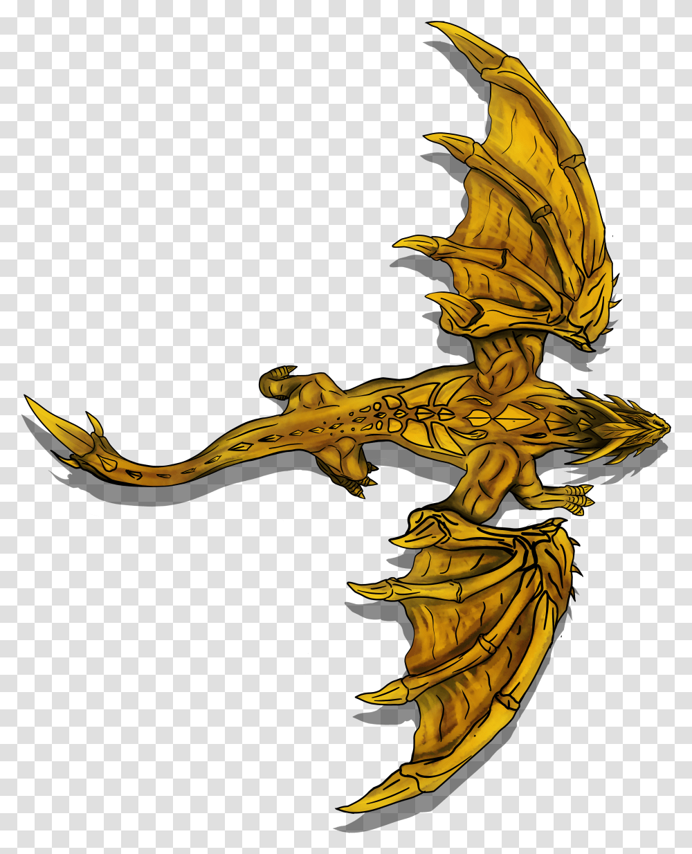 Roll 20 Dragon Token Download Gold Dragon Roll Transparent Png