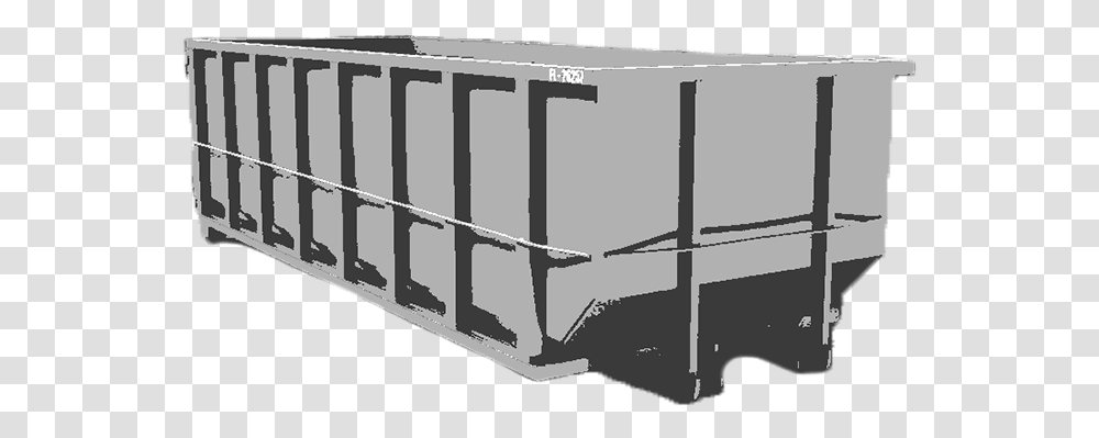 Roll Off Containers Roll Off Dumpster Vector, Shipping Container, Gate, Aluminium Transparent Png