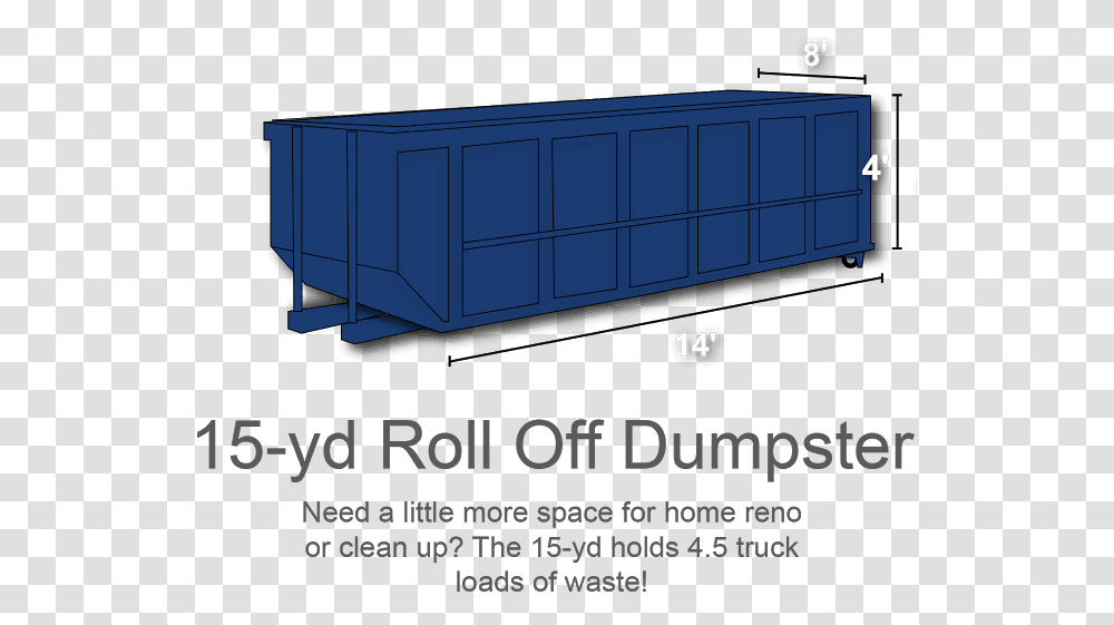 Roll Off Dumpster Services Vertical, Shipping Container, Freight Car, Vehicle, Transportation Transparent Png