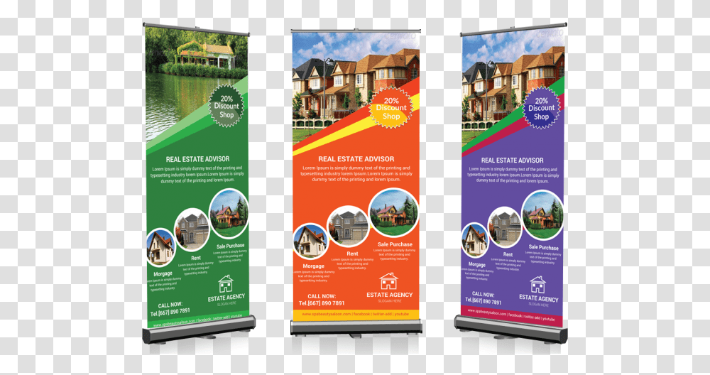 Roll Up Banner, Advertisement, Poster, Flyer, Paper Transparent Png