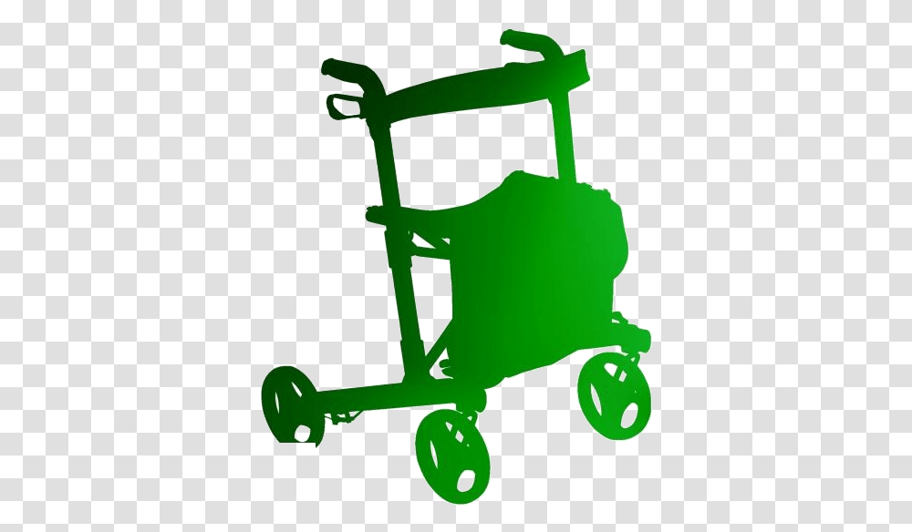 Rollator Walker Medical Equipment Electric Vehicle, Green, Lawn Mower, Tool Transparent Png