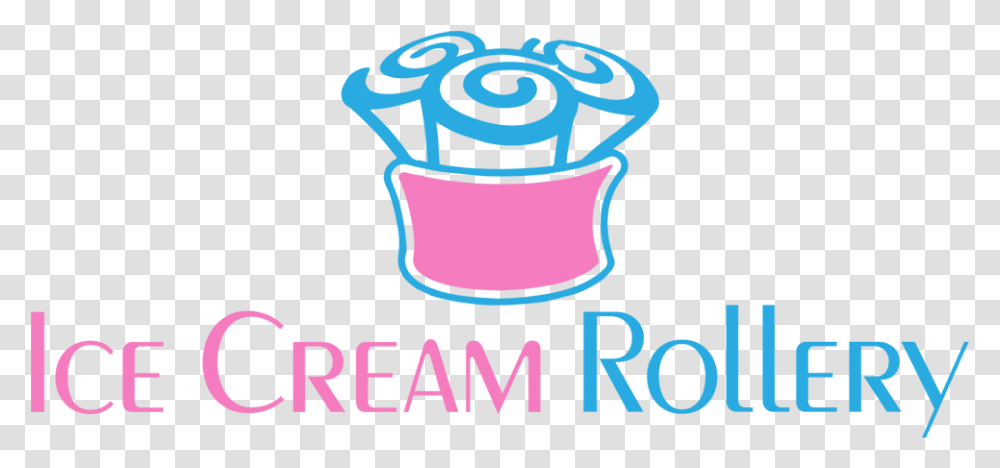 Rolled Ice Cream Logo, Alphabet, Word Transparent Png