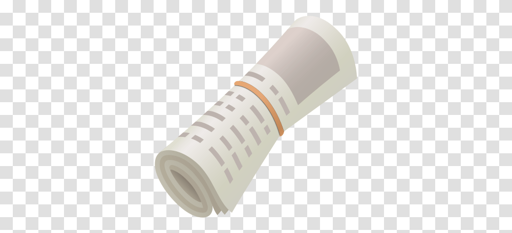 Rolled Up Newspaper Icon Rolled Up Newspaper, Sock, Shoe, Footwear, Clothing Transparent Png