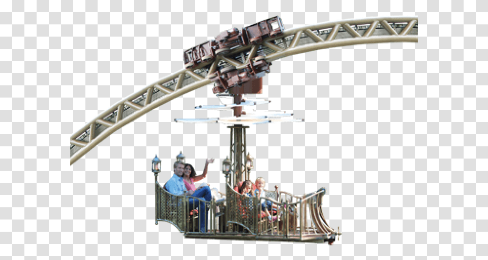 Roller Coaster, Amusement Park, Person, Human, Theme Park Transparent Png