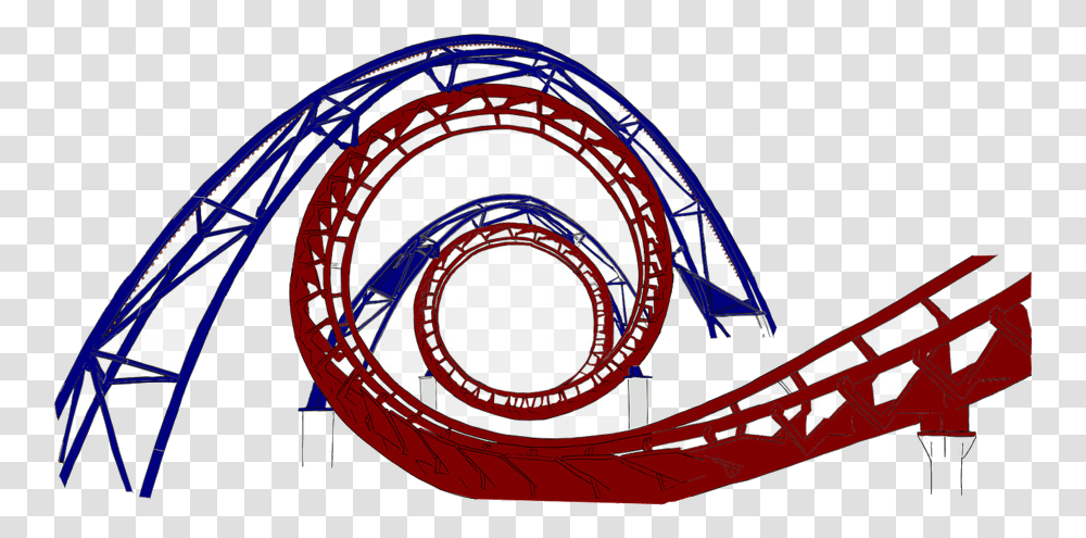 Roller Coaster Apple Cartoon Clipart Product Line Font Roller Coaster Background, Amusement Park Transparent Png