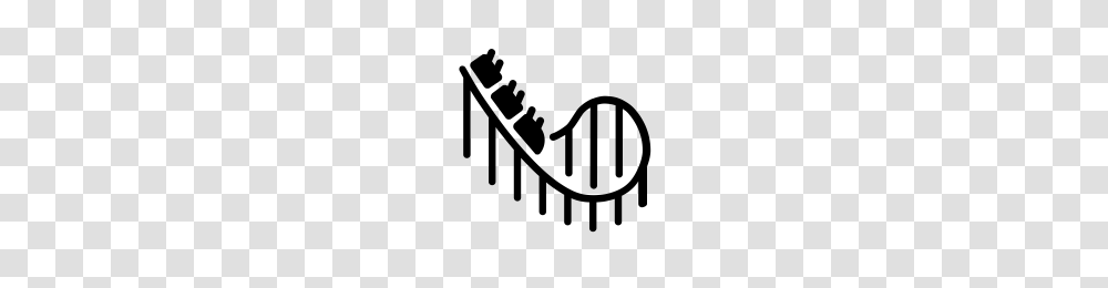 Roller Coaster Icons Noun Project, Gray, World Of Warcraft Transparent Png