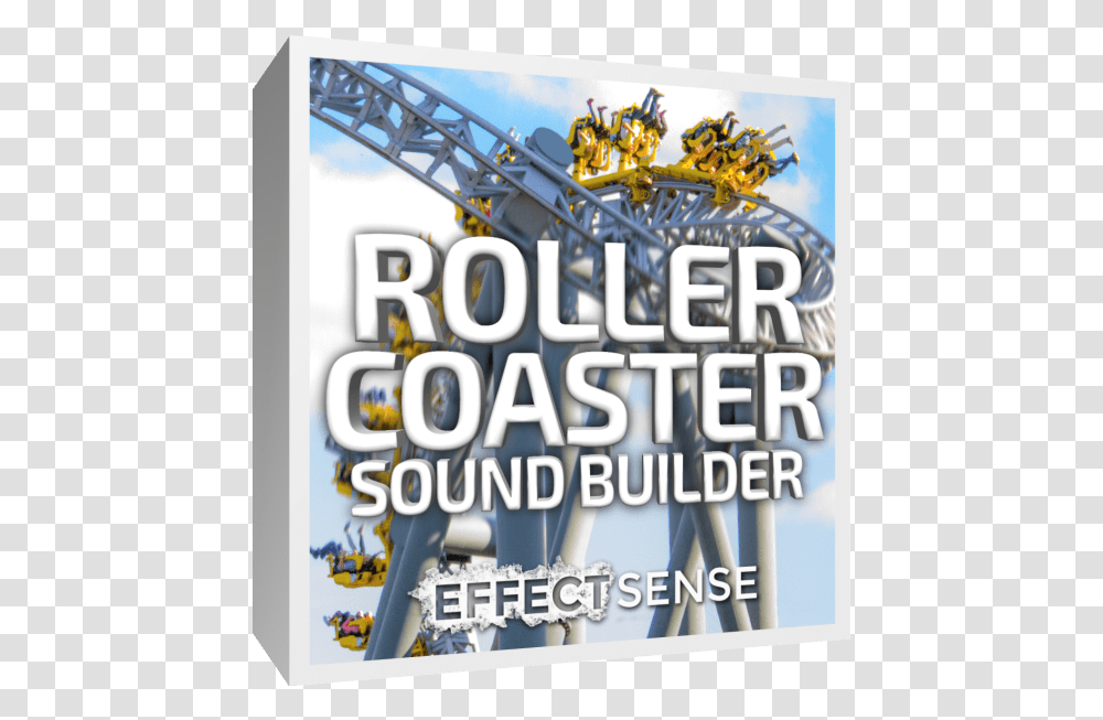 Roller Coaster Sound Effects Builder Poster, Amusement Park, Theme Park, Word, Advertisement Transparent Png