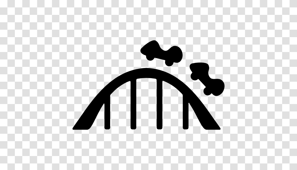 Roller Coaster, Logo, Trademark, Stencil Transparent Png