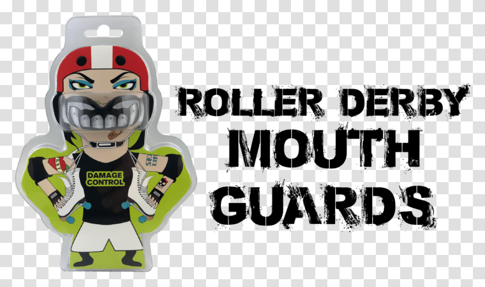 Roller Derby Mouthguards Cartoon, Person, Face, Performer Transparent Png