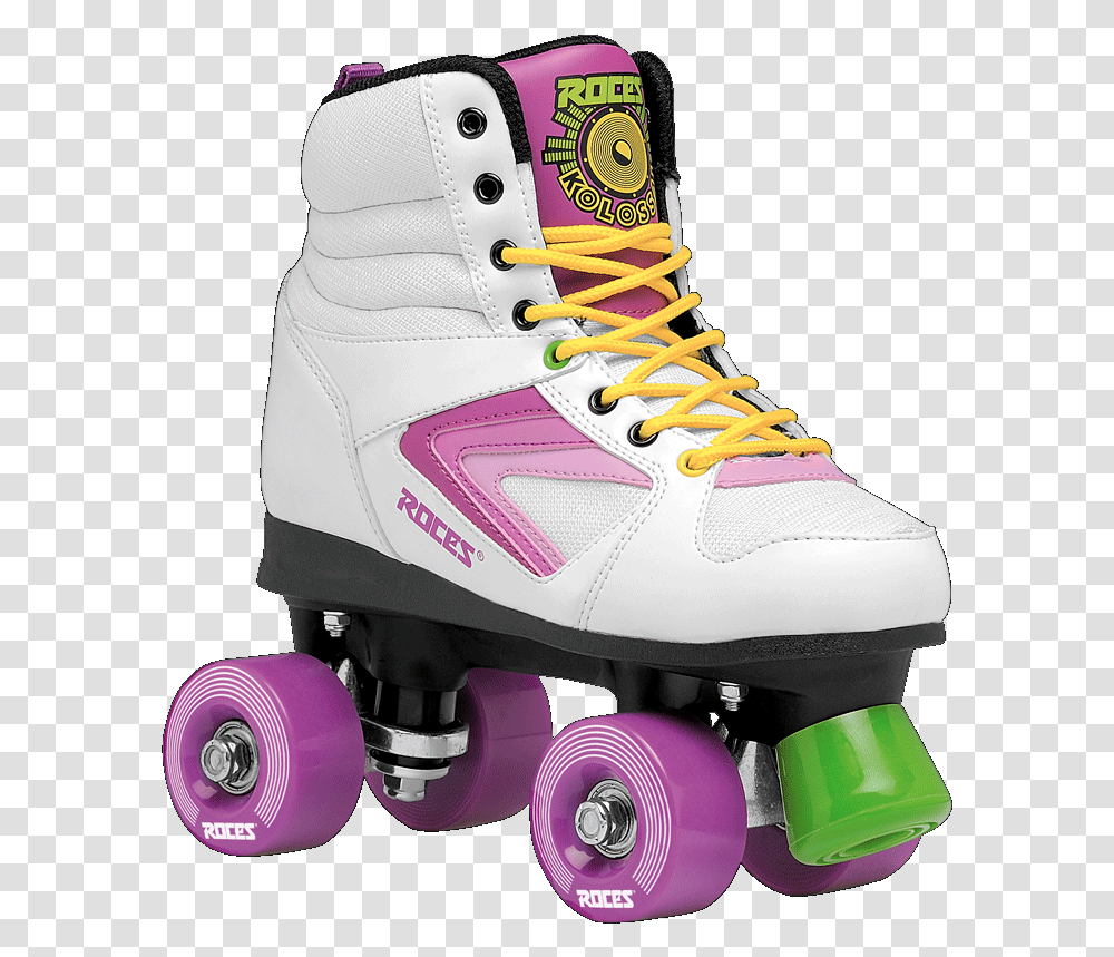 Roller Skates 80s Roces Kolossal, Shoe, Footwear, Apparel Transparent Png