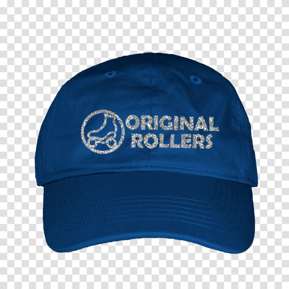 Roller Skating Caps Or Logo Silver Glitter Original Rollers Caps, Apparel, Baseball Cap, Hat Transparent Png