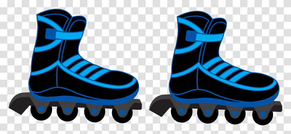 Rollerblades Clipart, Sport, Sports, Leisure Activities Transparent Png