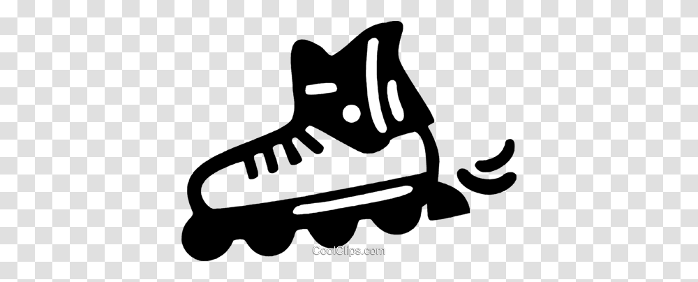 Rollerblades Royalty Free Vector Clip Art Illustration, Sport, Sports, Skating Transparent Png